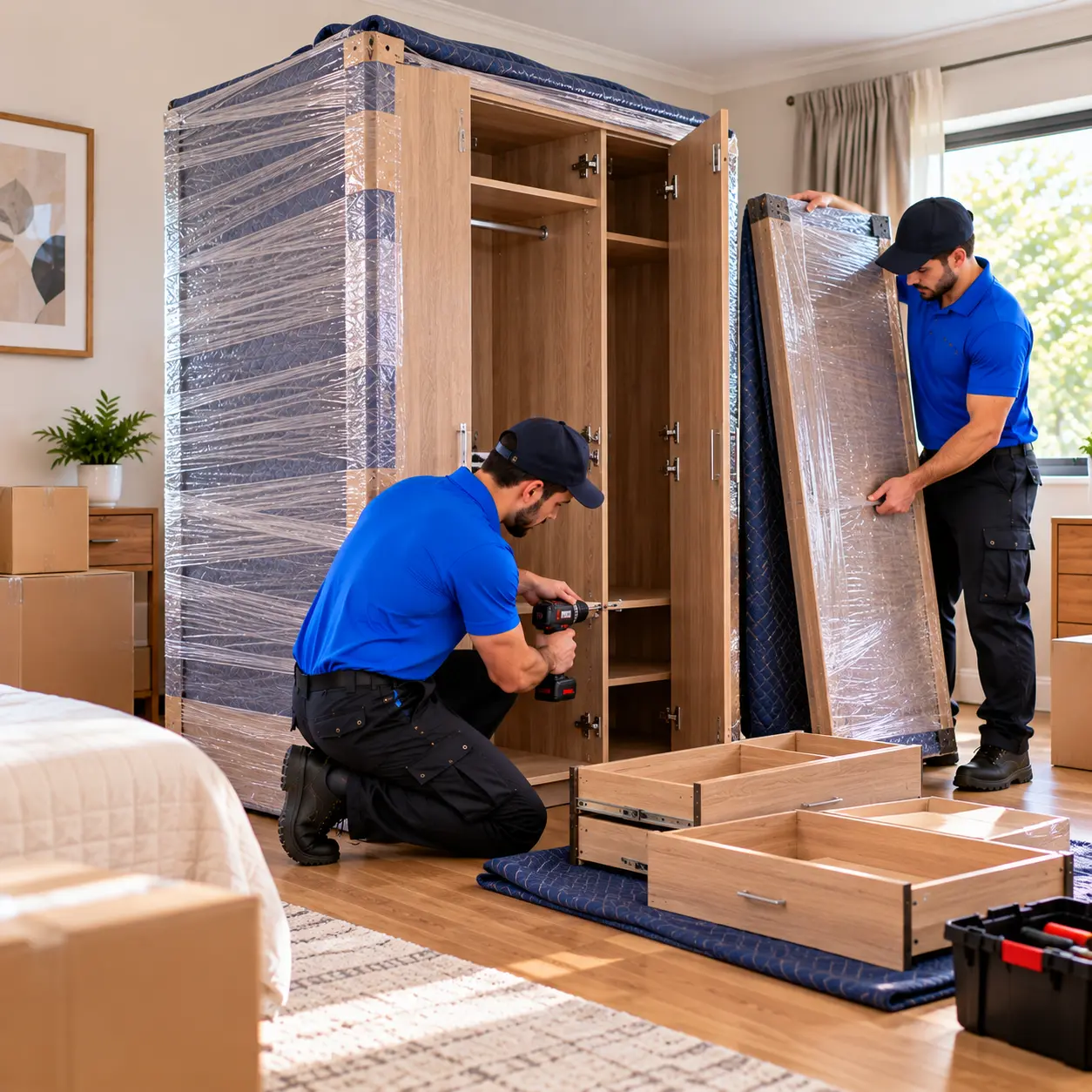 Wardrobe Moving Without the Hassle